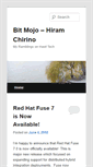 Mobile Screenshot of hiramchirino.com